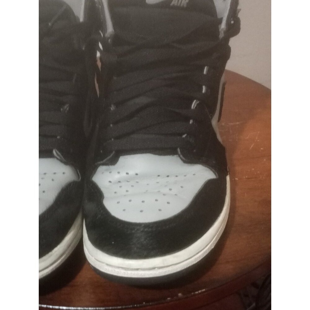 Nike Jordan 1 Retro High OG Twist 2.0 Med Black Grey Wmns 9/Men 7 DZ2523-001 - Picture 8 of 13